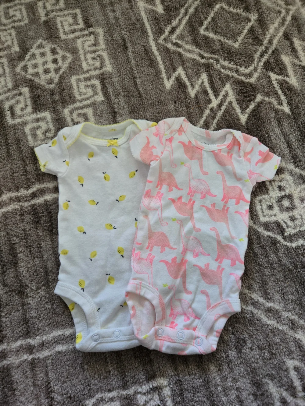 Simple Joys By Carter's Newborn Onsie Set Of 2